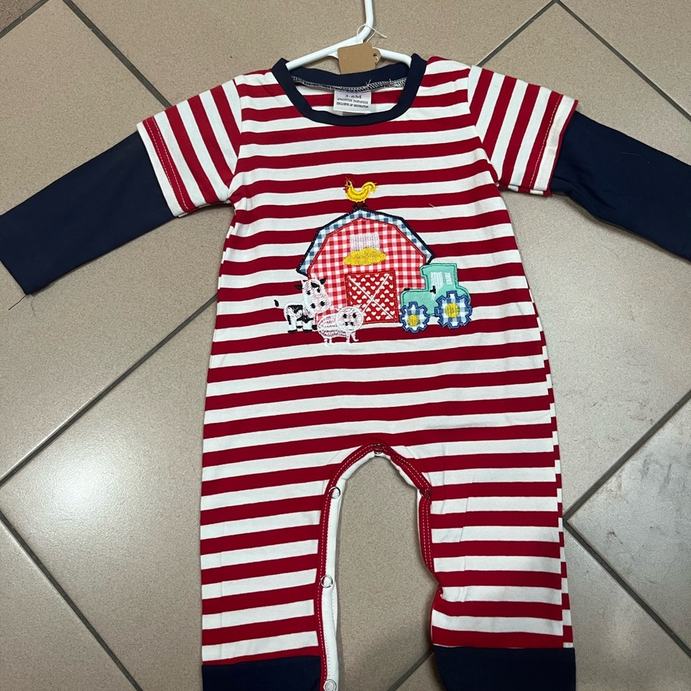Okie and Lou Boys Farm Outfit